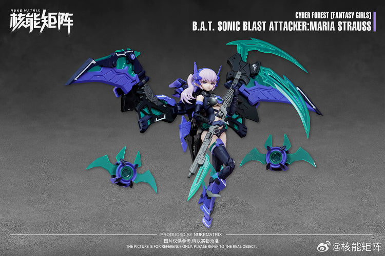 PRE-ORDER Nuke Matrix - Cyber Forest FANTASY GIRLS - B.A.T. SONIC BLAST ATTACKER: MARIA STRAUSS