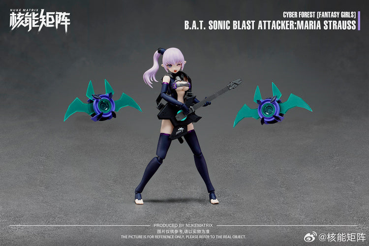 PRE-ORDER Nuke Matrix - Cyber Forest FANTASY GIRLS - B.A.T. SONIC BLAST ATTACKER: MARIA STRAUSS