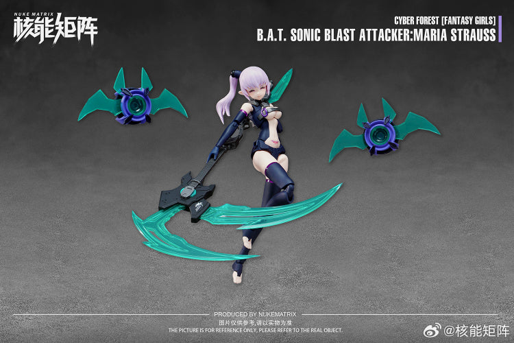 PRE-ORDER Nuke Matrix - Cyber Forest FANTASY GIRLS - B.A.T. SONIC BLAST ATTACKER: MARIA STRAUSS