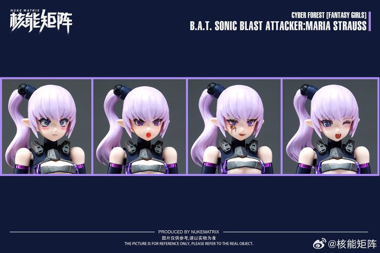 PRE-ORDER Nuke Matrix - Cyber Forest FANTASY GIRLS - B.A.T. SONIC BLAST ATTACKER: MARIA STRAUSS