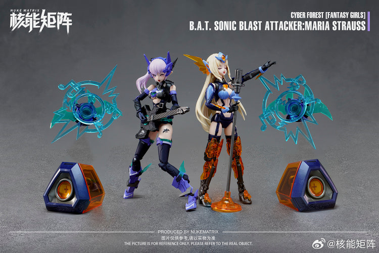 PRE-ORDER Nuke Matrix - Cyber Forest FANTASY GIRLS - B.A.T. SONIC BLAST ATTACKER: MARIA STRAUSS