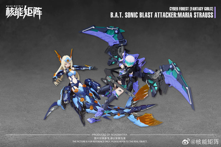 PRE-ORDER Nuke Matrix - Cyber Forest FANTASY GIRLS - B.A.T. SONIC BLAST ATTACKER: MARIA STRAUSS