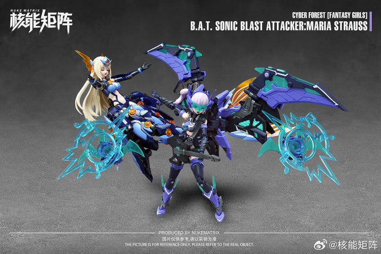 PRE-ORDER Nuke Matrix - Cyber Forest FANTASY GIRLS - B.A.T. SONIC BLAST ATTACKER: MARIA STRAUSS