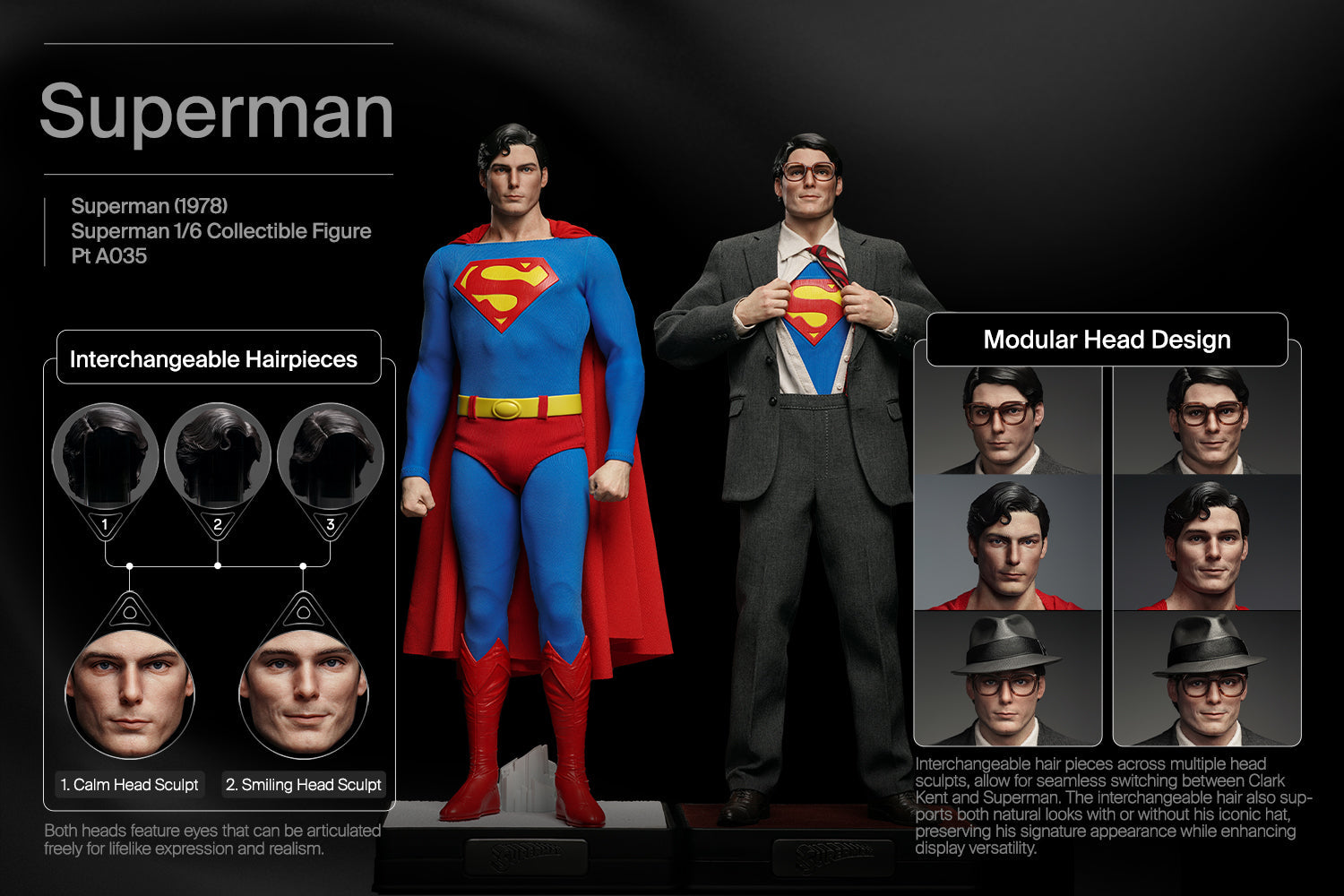 PRE-ORDER INART - Superman 1978 - Superman Reeve: Double Premium Edition 1/6