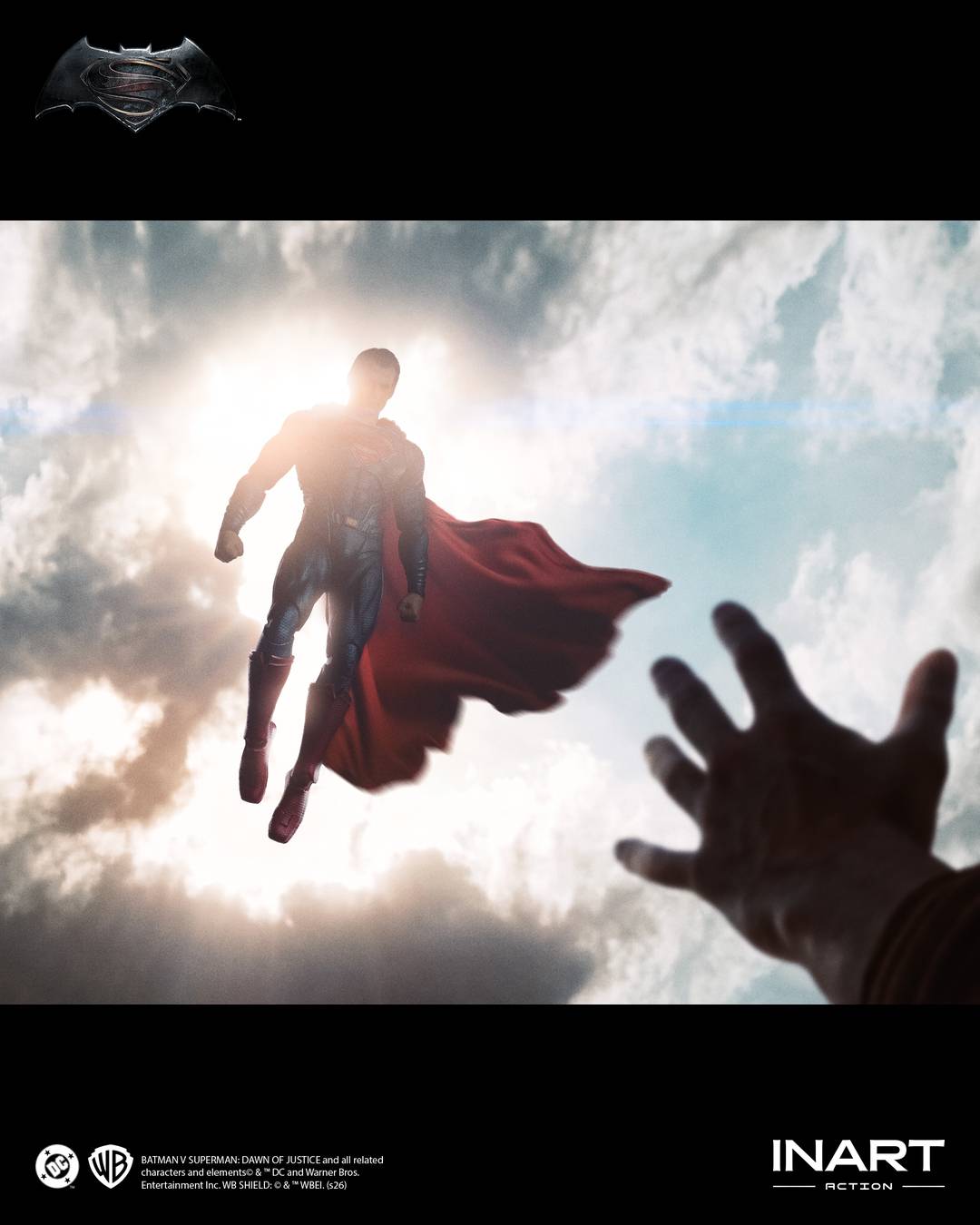 SPECIAL ORDER INART - INART Action - Batman v Superman: Dawn of Justice - Superman 1/12 [JP]