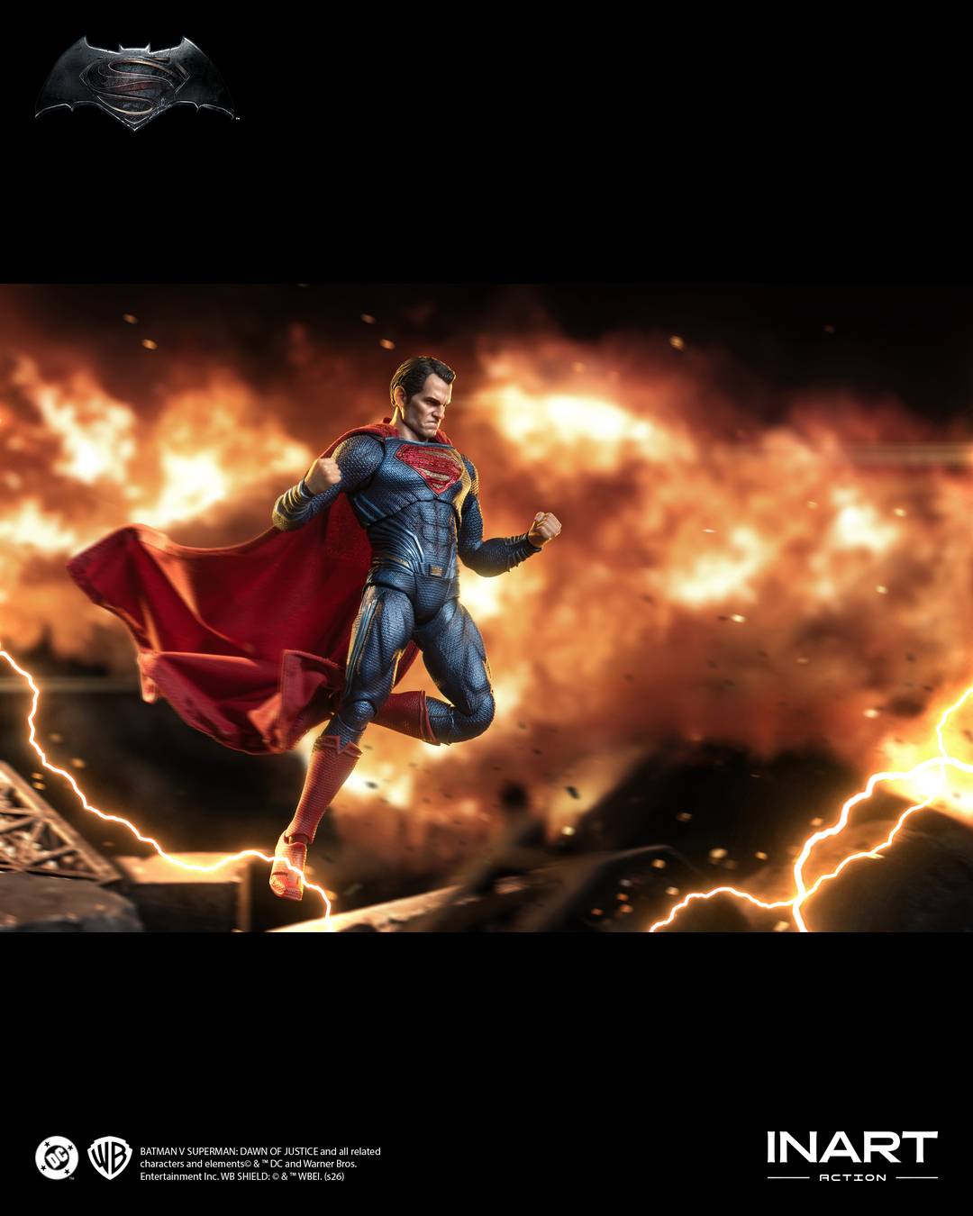 SPECIAL ORDER INART - INART Action - Batman v Superman: Dawn of Justice - Superman 1/12 [JP]
