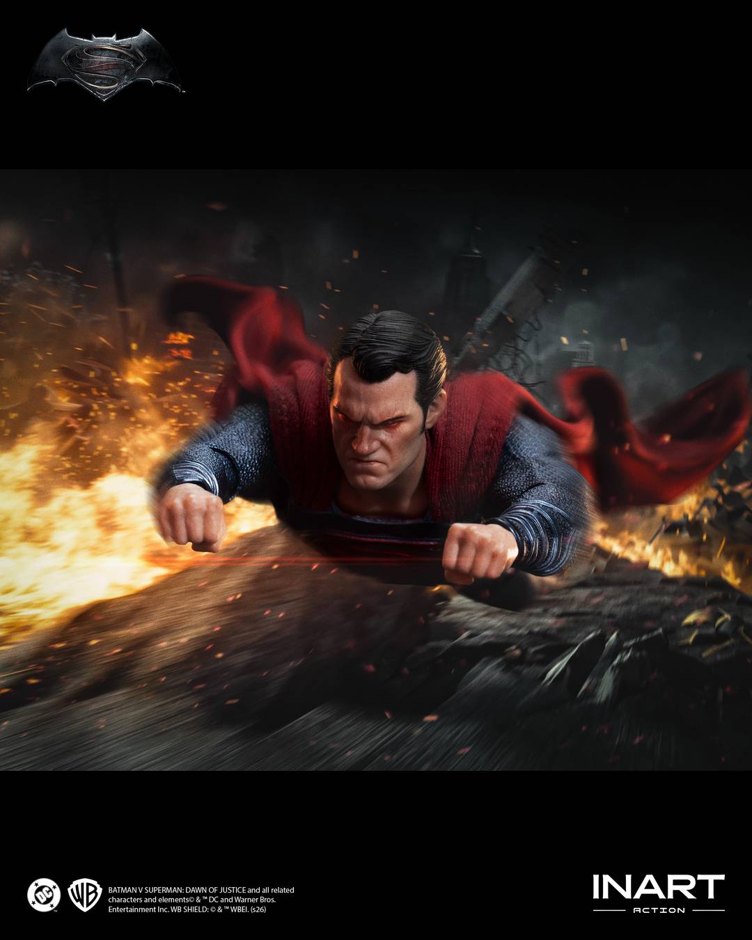 SPECIAL ORDER INART - INART Action - Batman v Superman: Dawn of Justice - Superman 1/12 [JP]