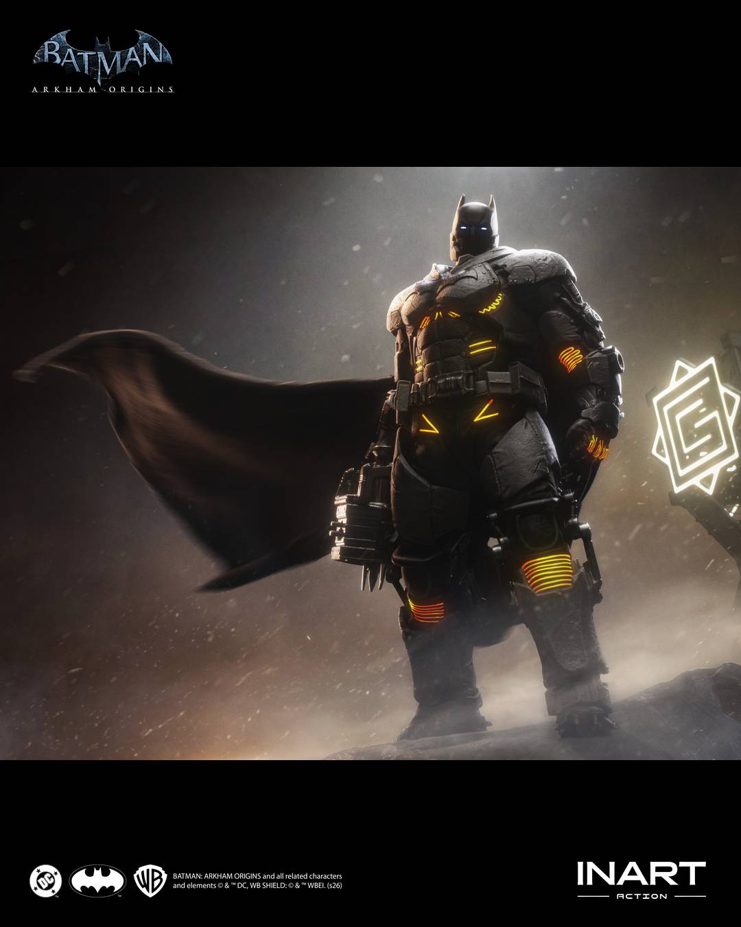 SPECIAL ORDER INART - INART Action - Batman: Arkham Origins - Batman: XE Suit [JP]