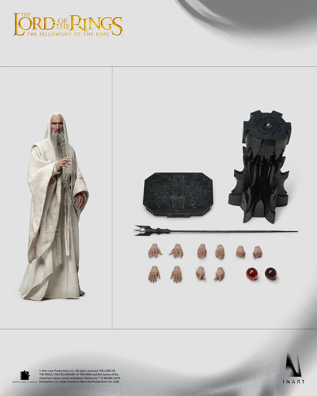 SPECIAL ORDER INART - The Lord of the Rings: The Fellowship of the Ring - Saruman 1/6 [JP]