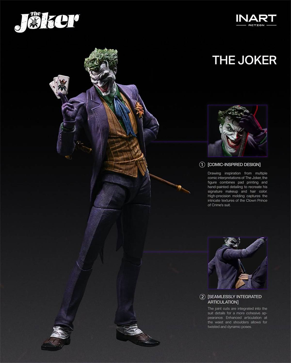 SPECIAL ORDER INART - INART Action - DC Comics - The Joker: Comics Ver. [JP]