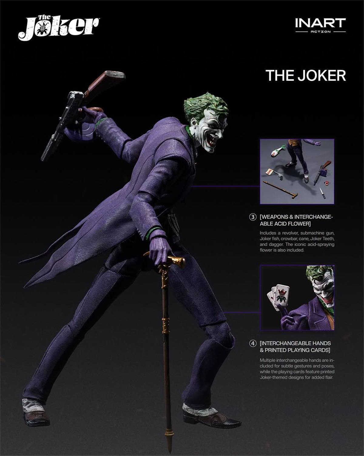 SPECIAL ORDER INART - INART Action - DC Comics - The Joker: Comics Ver. [JP]