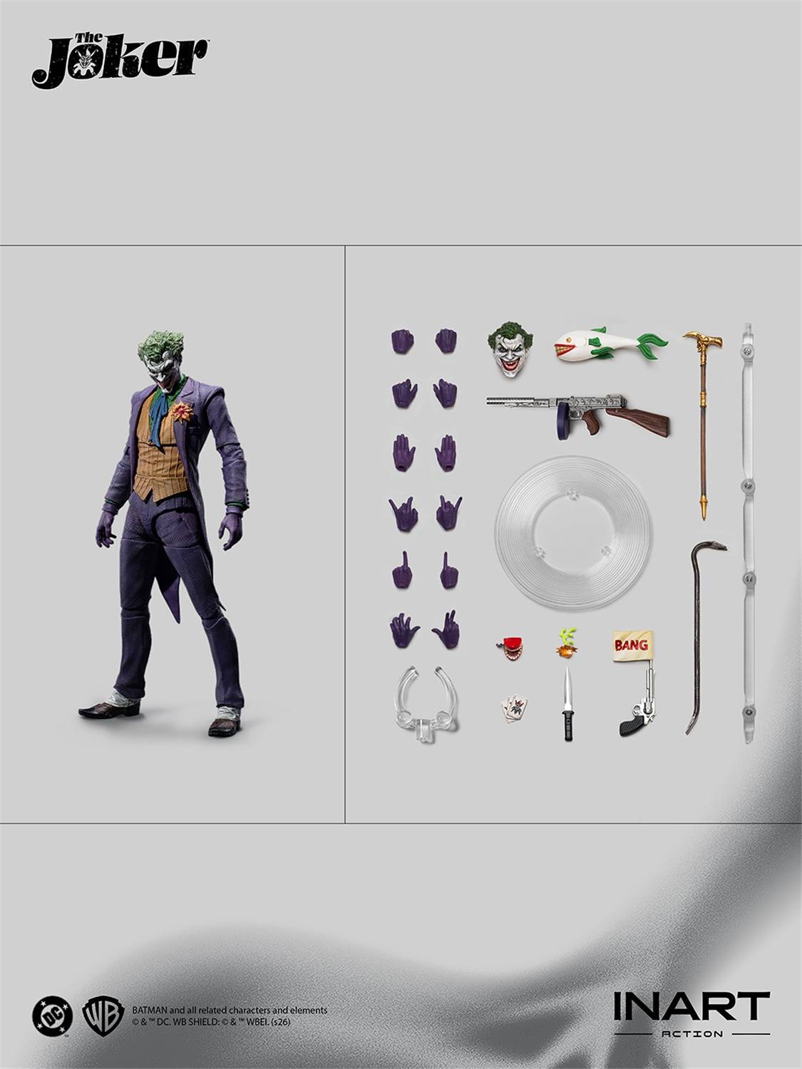 SPECIAL ORDER INART - INART Action - DC Comics - The Joker: Comics Ver. [JP]