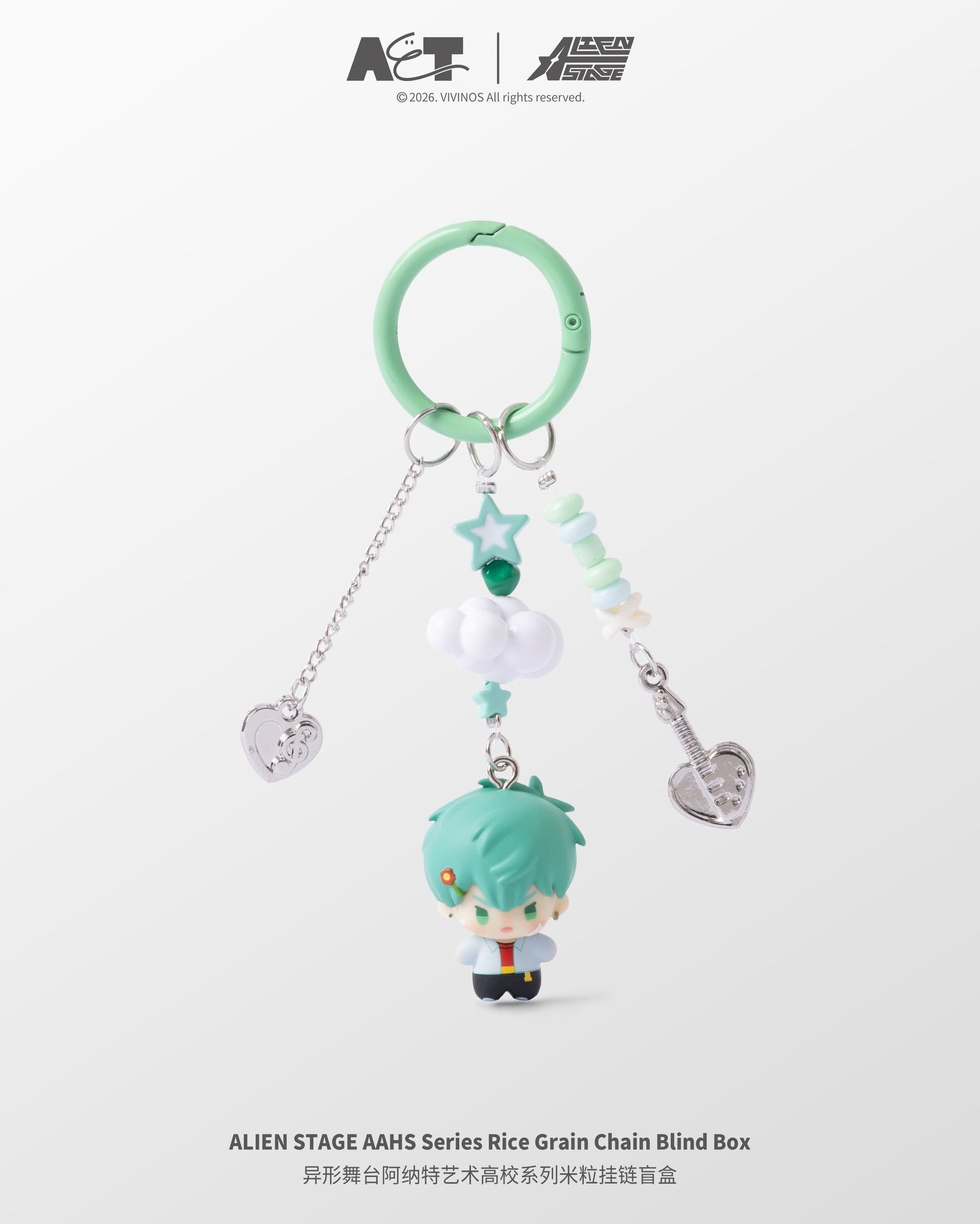 SPECIAL ORDER AET - ALIEN STAGE Anakt Arts High School Mini Keyring [JP]