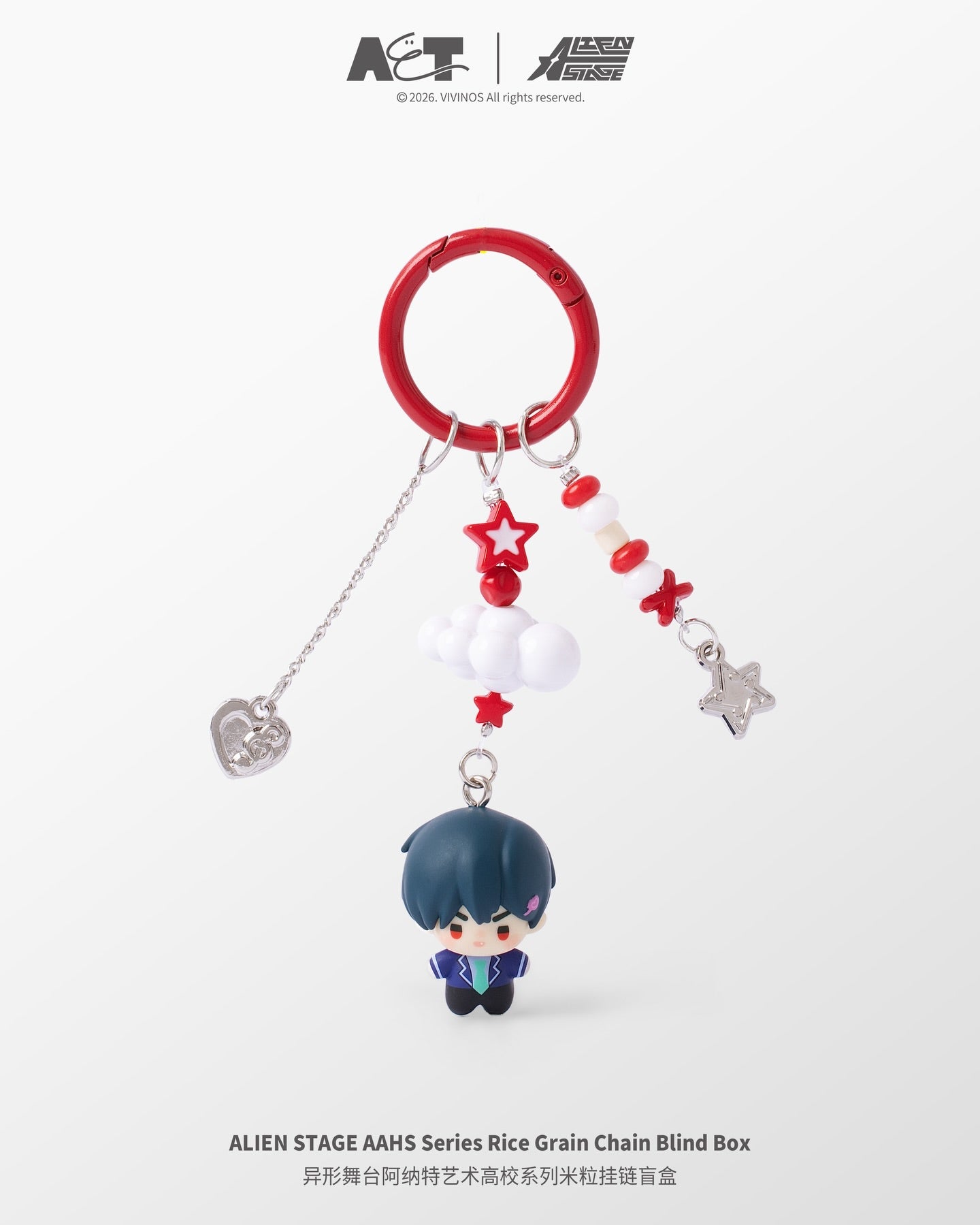 SPECIAL ORDER AET - ALIEN STAGE Anakt Arts High School Mini Keyring [JP]