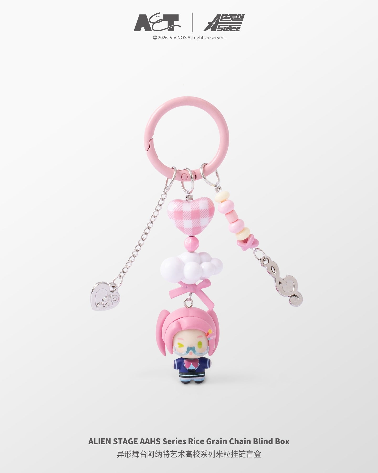 SPECIAL ORDER AET - ALIEN STAGE Anakt Arts High School Mini Keyring [JP]