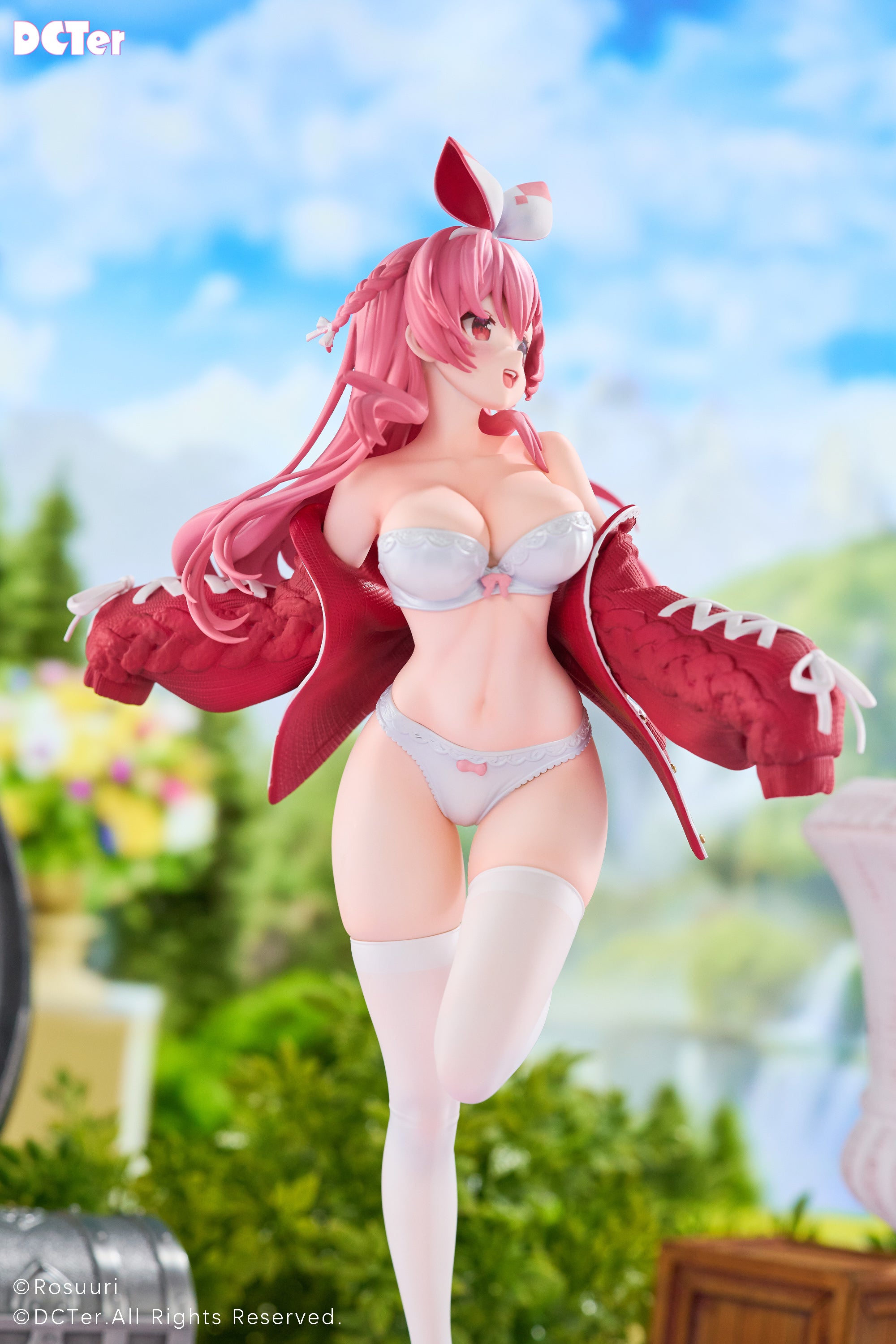 PRE-ORDER DCTer - Original Works - White Rabbit Rosu: Swimsuit Ver. 1/7