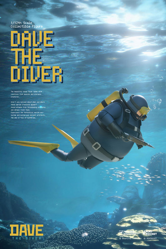 SPECIAL ORDER Underverse - Beautiful Chemistry × Dave The Diver - Dave 1/12 [JP]