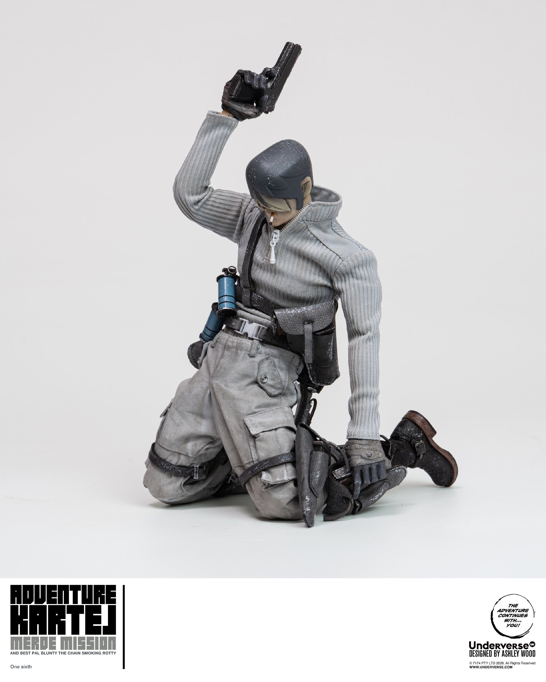SPECIAL ORDER Underverse - Ashley Wood's Adventure Kartel - Cold Bugger Adventure Merde 1/6 [JP]