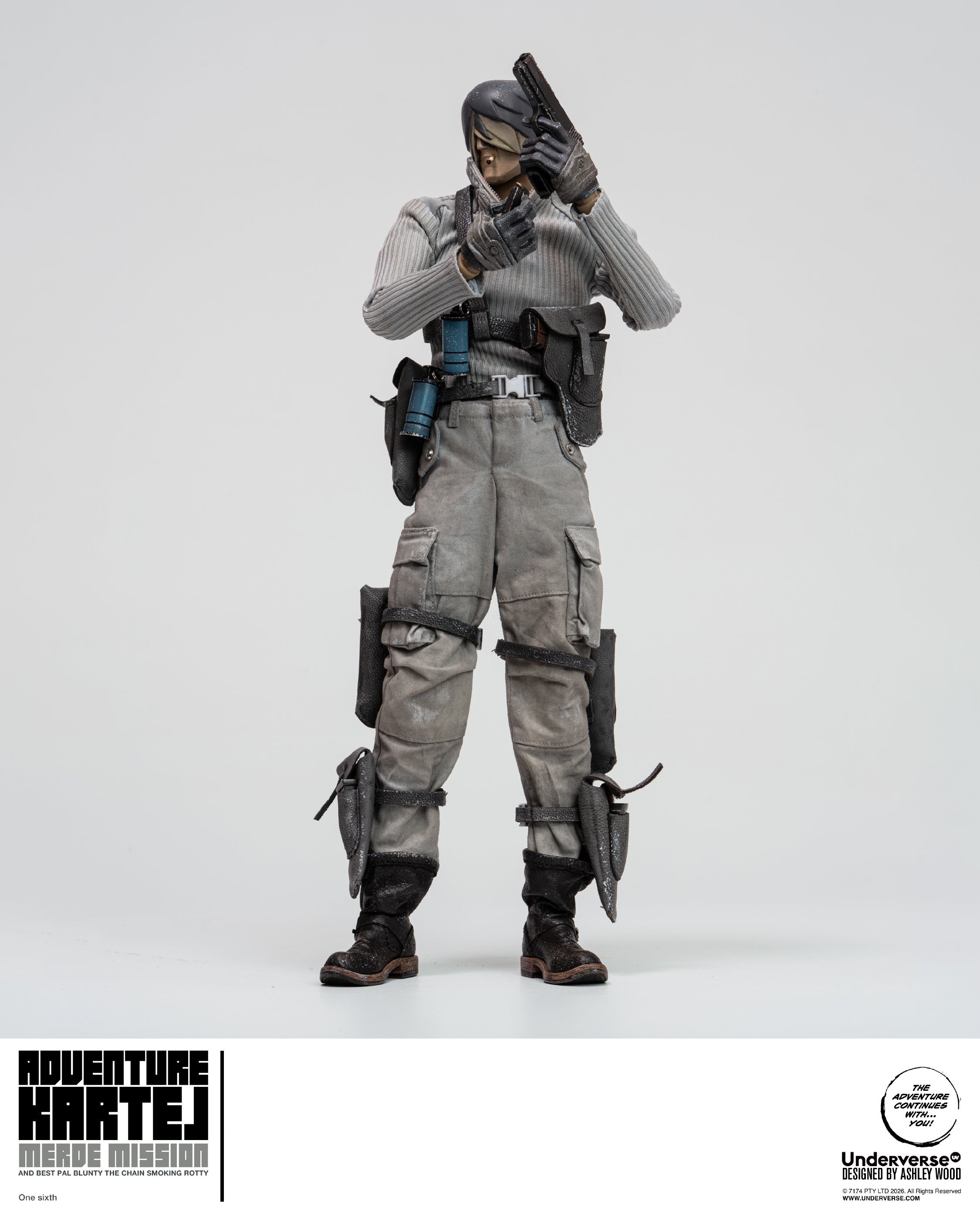 SPECIAL ORDER Underverse - Ashley Wood's Adventure Kartel - Cold Bugger Adventure Merde 1/6 [JP]