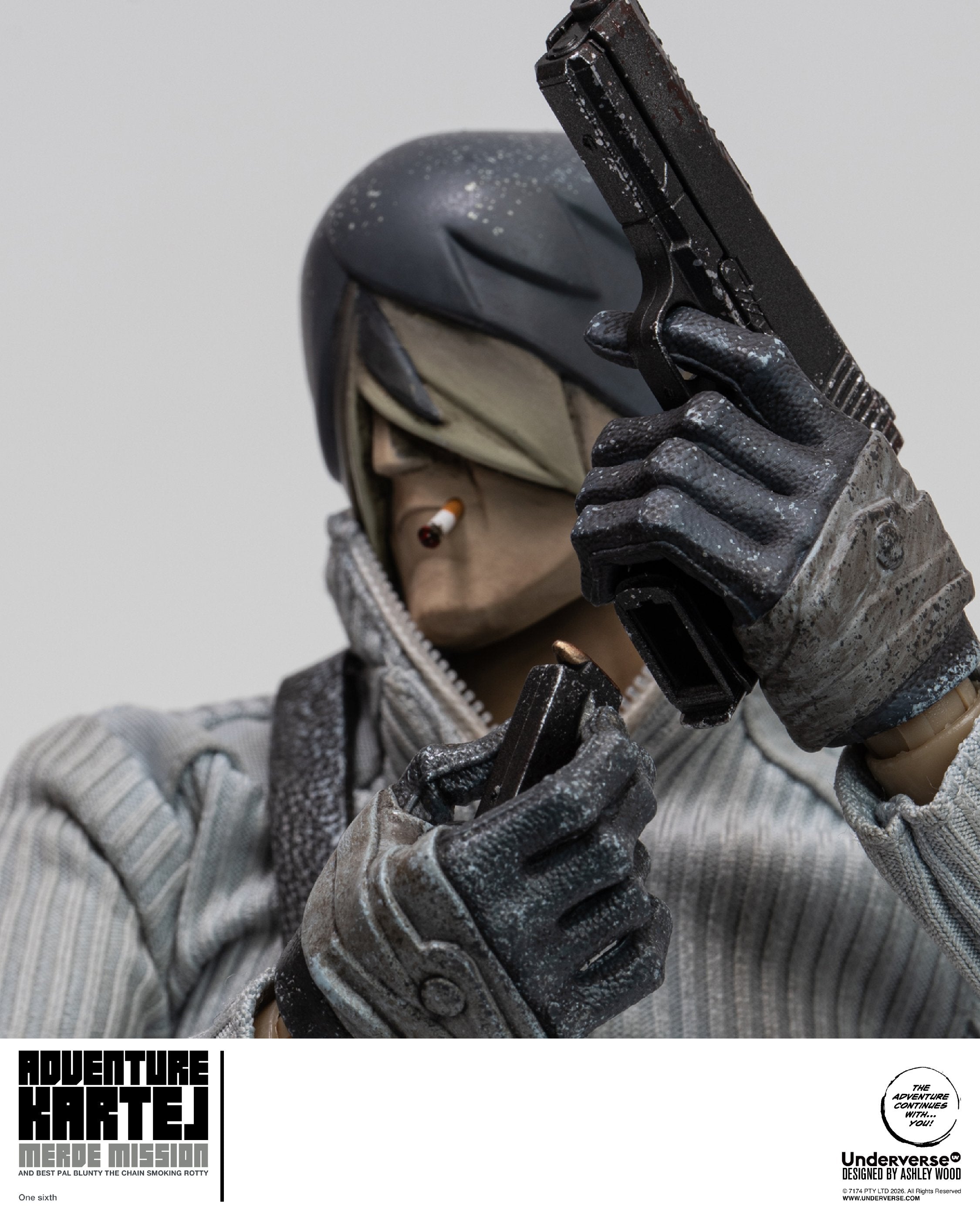 SPECIAL ORDER Underverse - Ashley Wood's Adventure Kartel - Cold Bugger Adventure Merde 1/6 [JP]