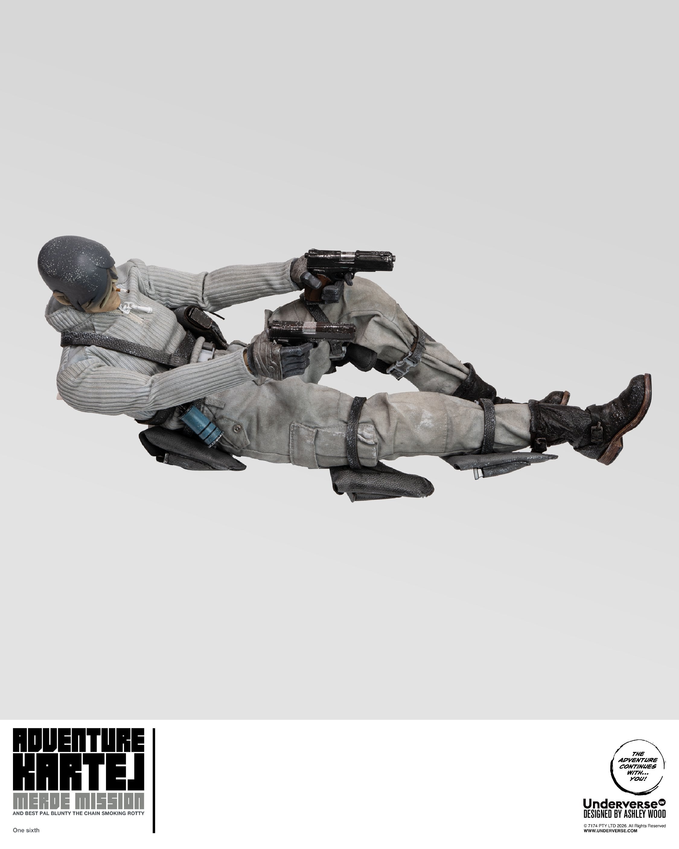 SPECIAL ORDER Underverse - Ashley Wood's Adventure Kartel - Cold Bugger Adventure Merde 1/6 [JP]