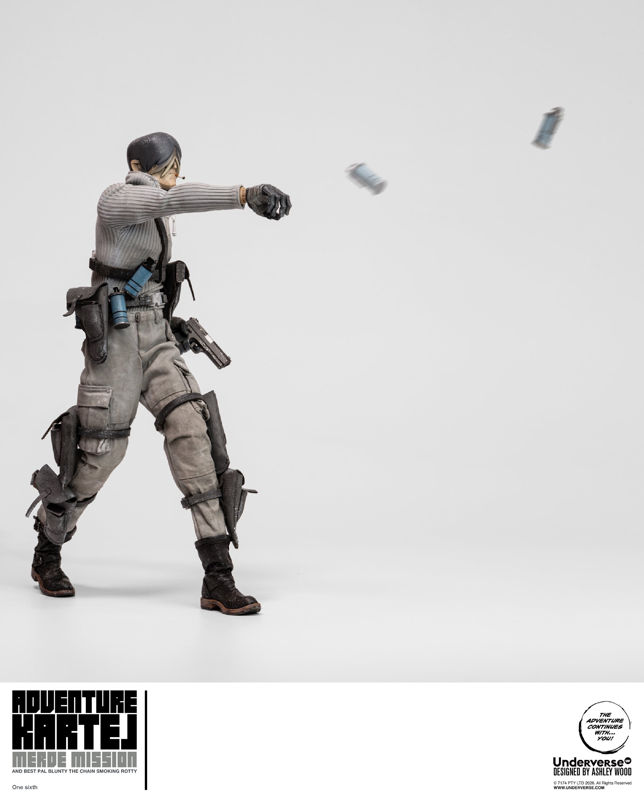 SPECIAL ORDER Underverse - Ashley Wood's Adventure Kartel - Cold Bugger Adventure Merde 1/6 [JP]