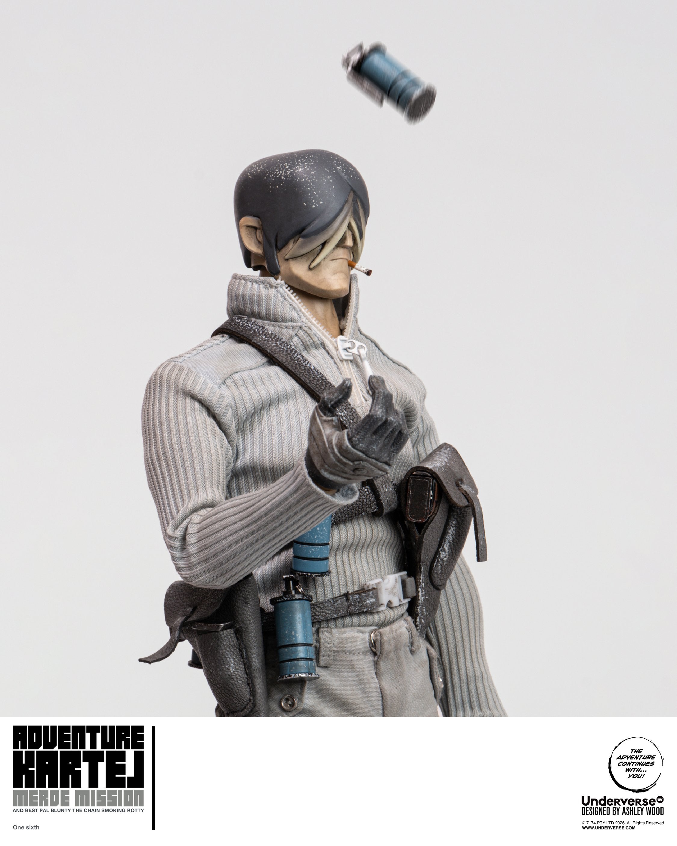 SPECIAL ORDER Underverse - Ashley Wood's Adventure Kartel - Cold Bugger Adventure Merde 1/6 [JP]