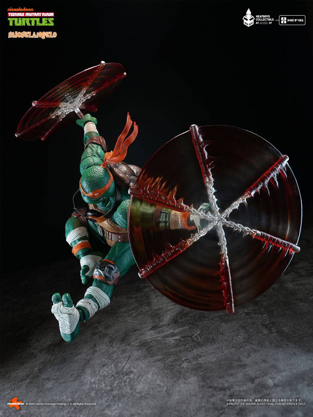SPECIAL ORDER HEATBOYS - Teenage Mutant Ninja Turtles - Michelangelo 1/9 [JP]