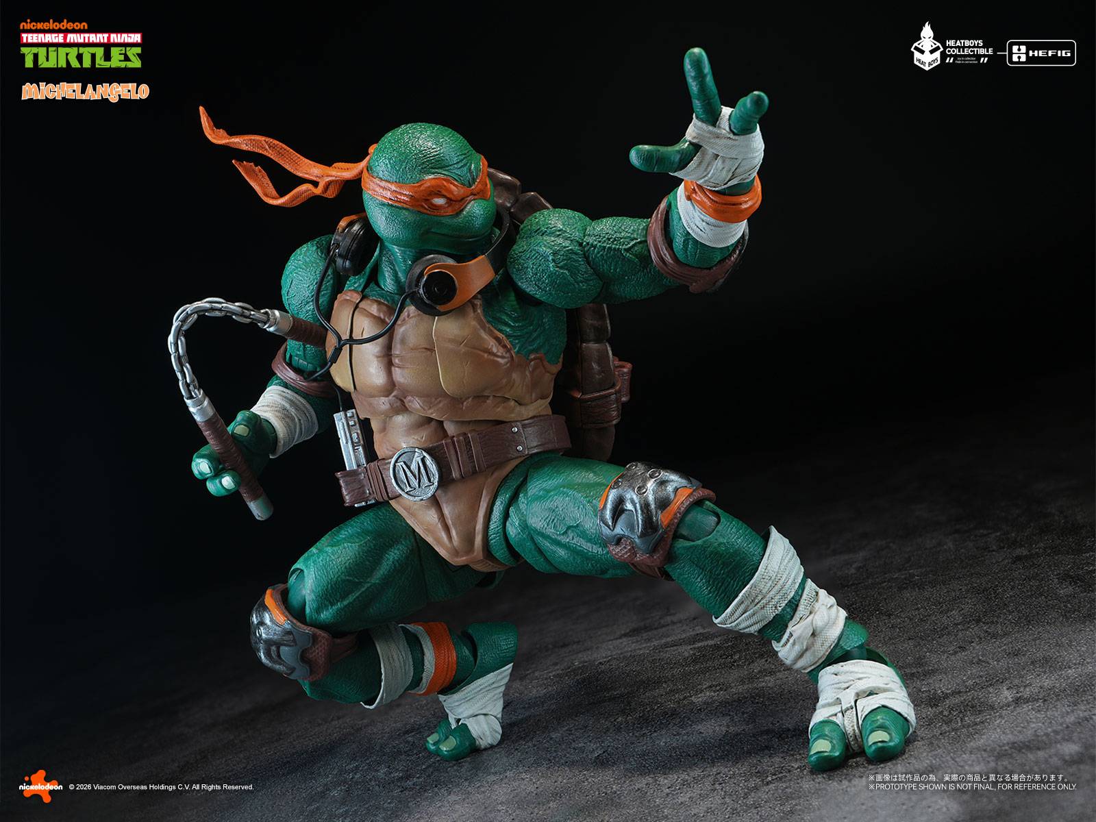 SPECIAL ORDER HEATBOYS - Teenage Mutant Ninja Turtles - Michelangelo 1/9 [JP]
