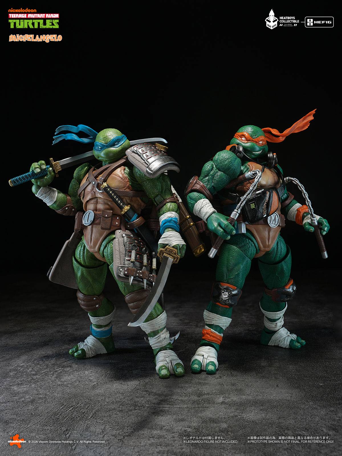 SPECIAL ORDER HEATBOYS - Teenage Mutant Ninja Turtles - Michelangelo 1/9 [JP]