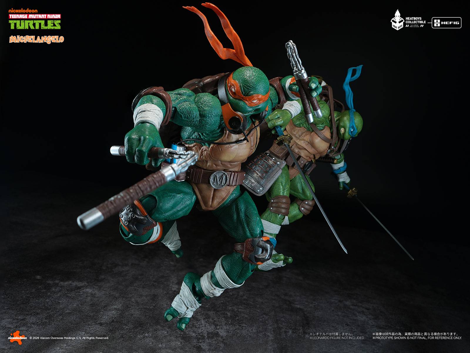 SPECIAL ORDER HEATBOYS - Teenage Mutant Ninja Turtles - Michelangelo 1/9 [JP]