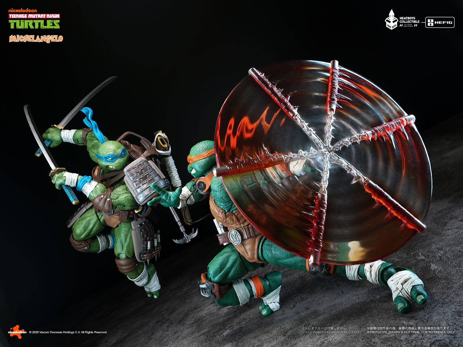 SPECIAL ORDER HEATBOYS - Teenage Mutant Ninja Turtles - Michelangelo 1/9 [JP]