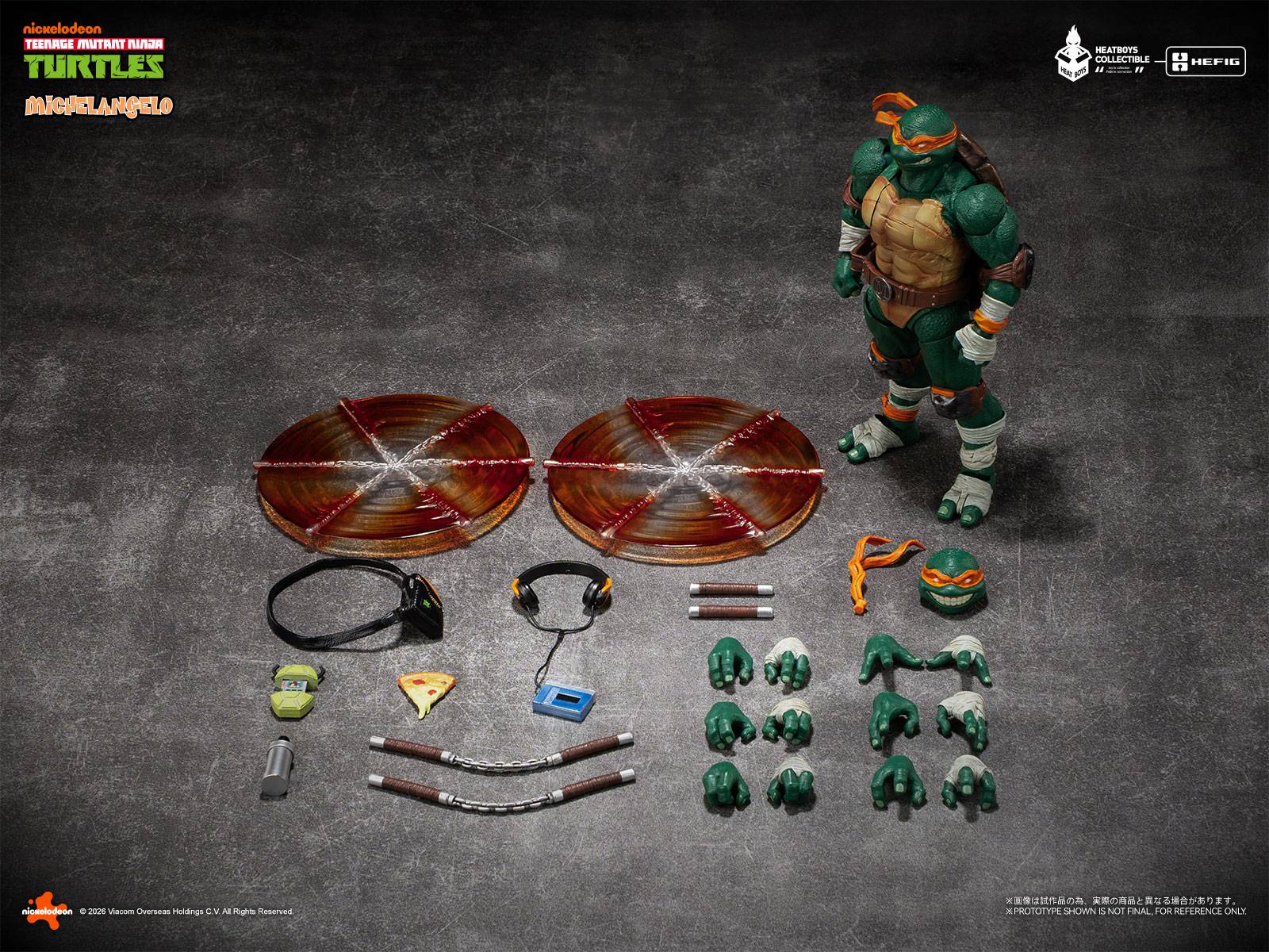 SPECIAL ORDER HEATBOYS - Teenage Mutant Ninja Turtles - Michelangelo 1/9 [JP]