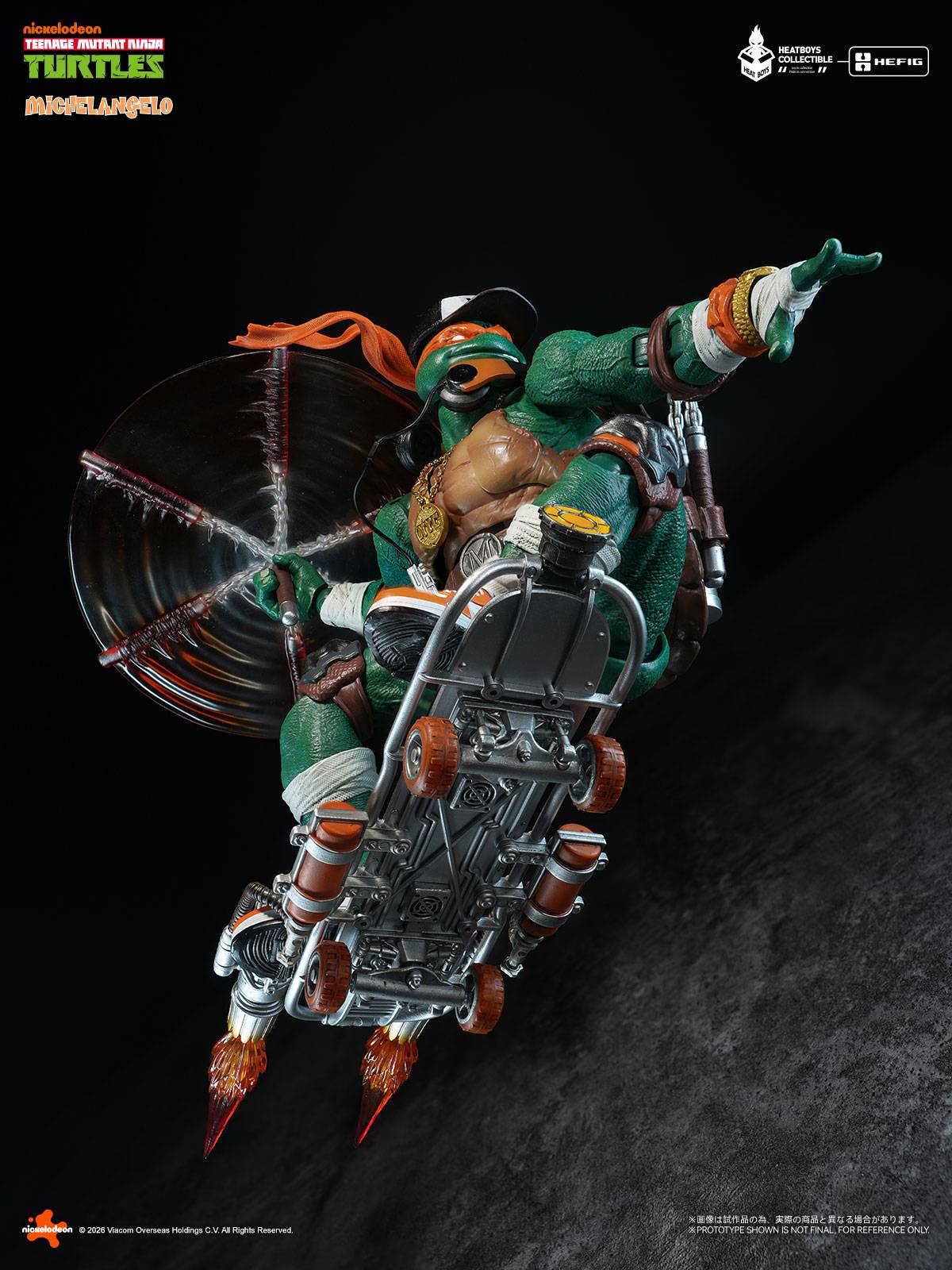 SPECIAL ORDER HEATBOYS - Teenage Mutant Ninja Turtles - Michelangelo: Deluxe Edition 1/9 [JP]
