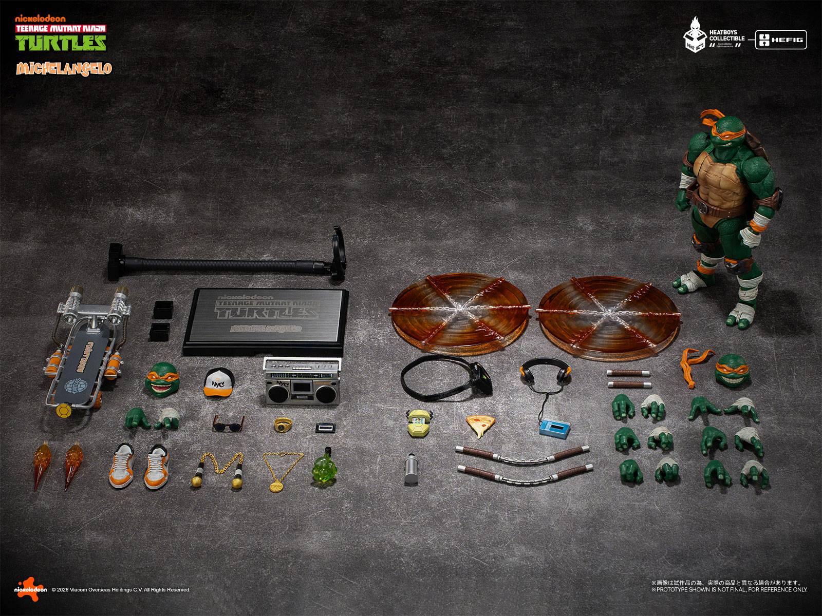 SPECIAL ORDER HEATBOYS - Teenage Mutant Ninja Turtles - Michelangelo: Deluxe Edition 1/9 [JP]