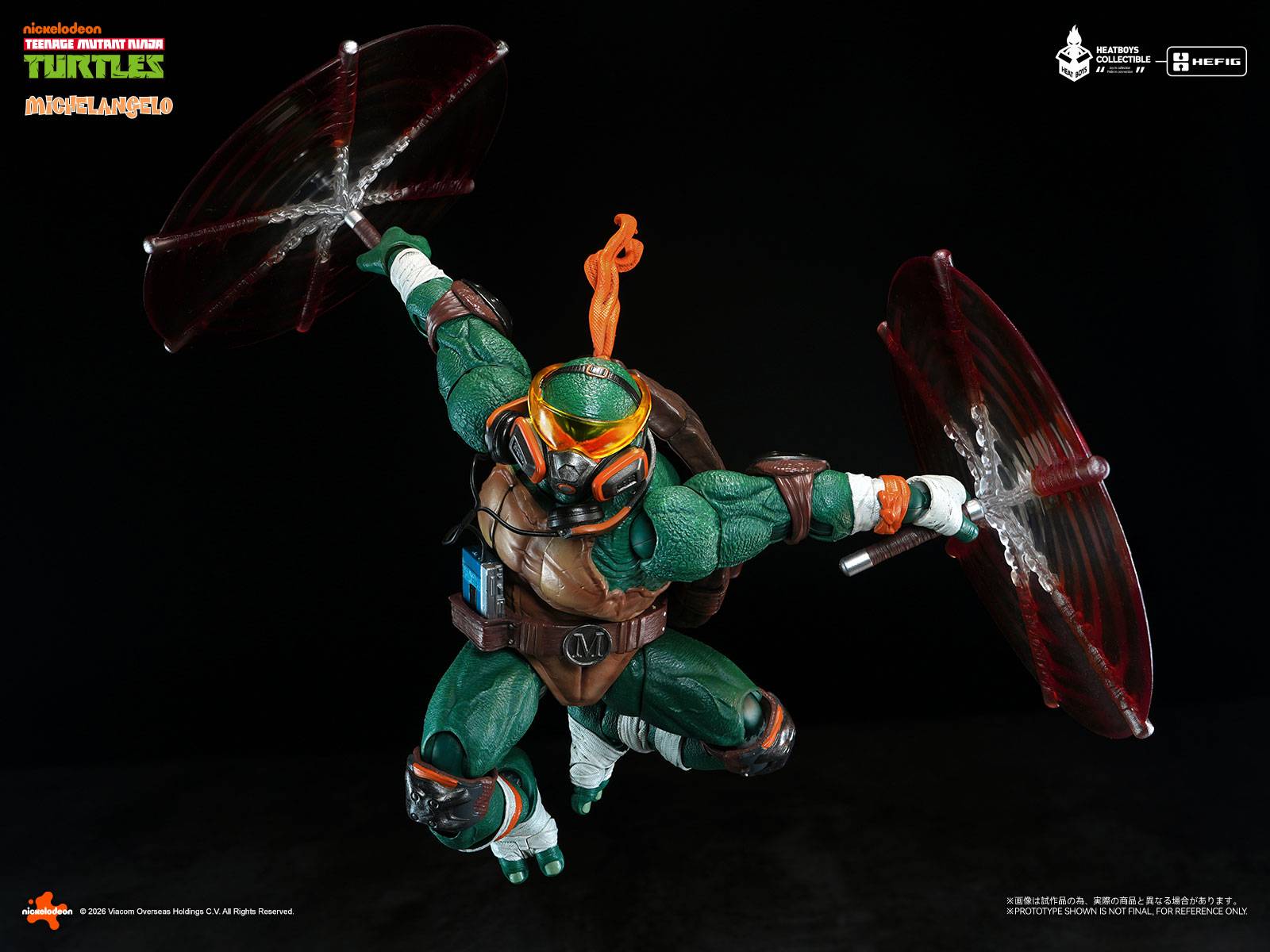 SPECIAL ORDER HEATBOYS - Teenage Mutant Ninja Turtles - Michelangelo: Deluxe Edition 1/9 [JP]