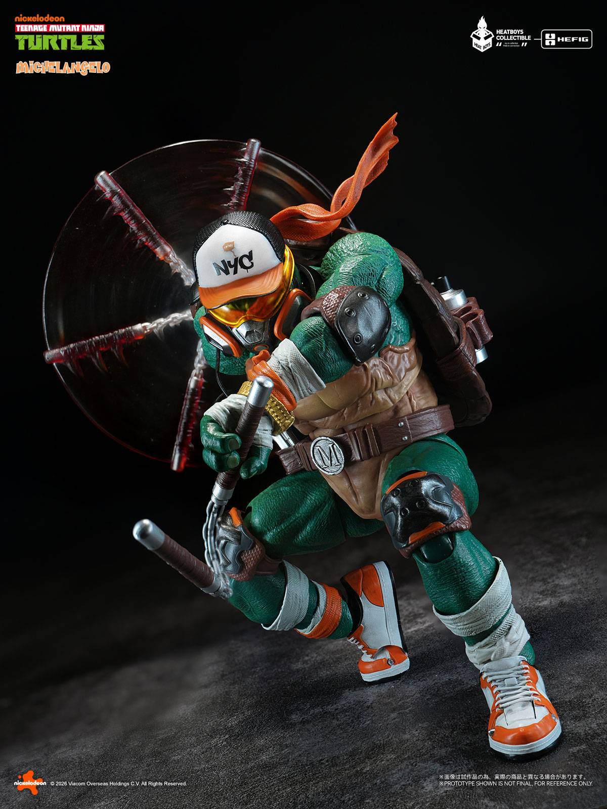 SPECIAL ORDER HEATBOYS - Teenage Mutant Ninja Turtles - Michelangelo: Deluxe Edition 1/9 [JP]