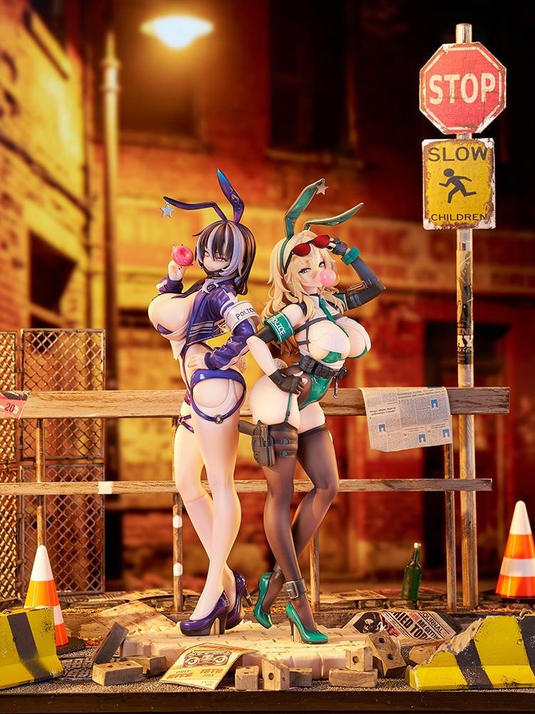 SPECIAL ORDER Luminous Box - CheLA77 Original Illustration - Bunny Cops_01 1/6 [JP]