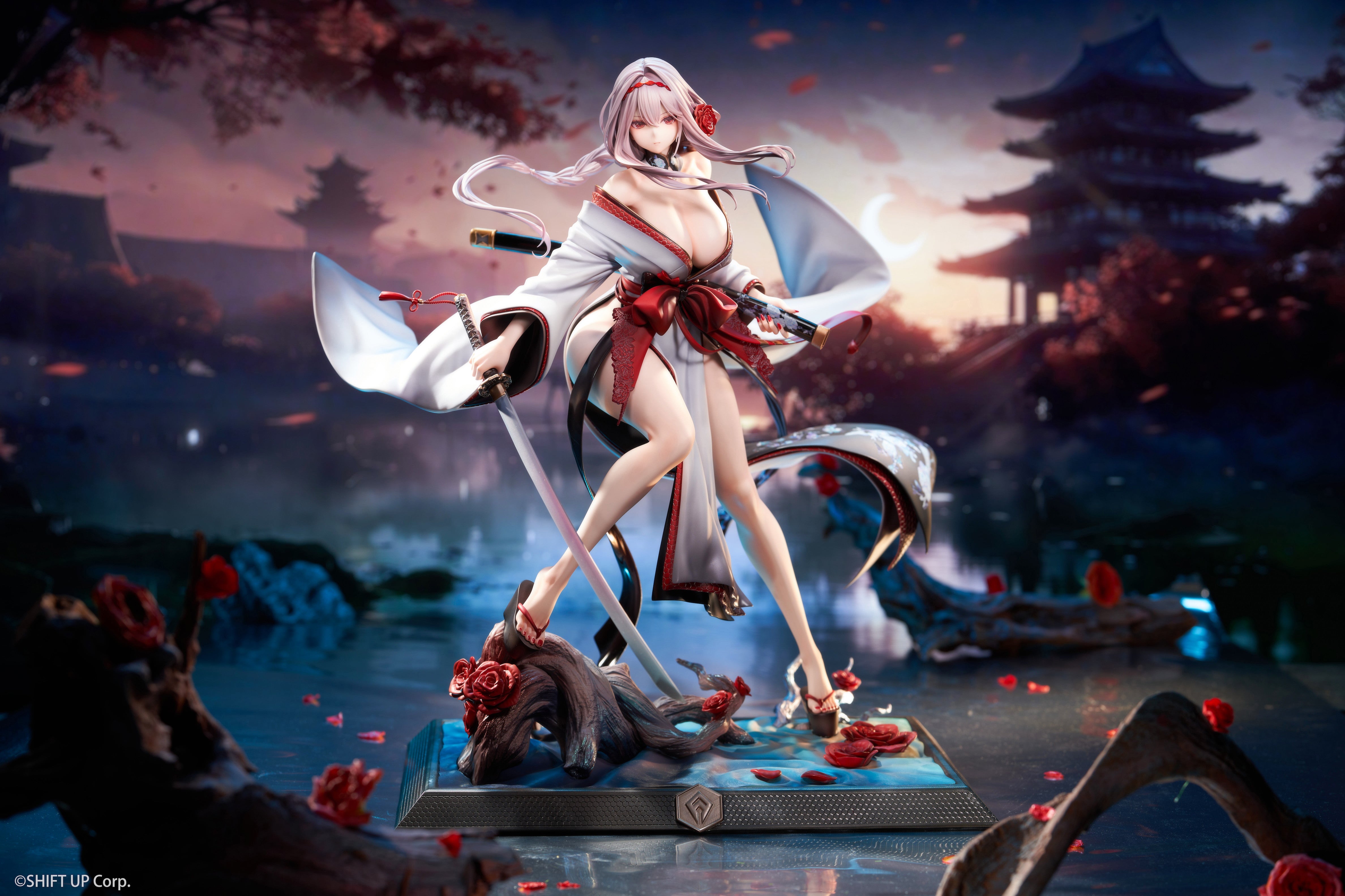 PRE-ORDER Hobby Sakura - Goddess of Victory: Nikke - Scarlet: Black Shadow Longing Flower DX Ver. 1/4