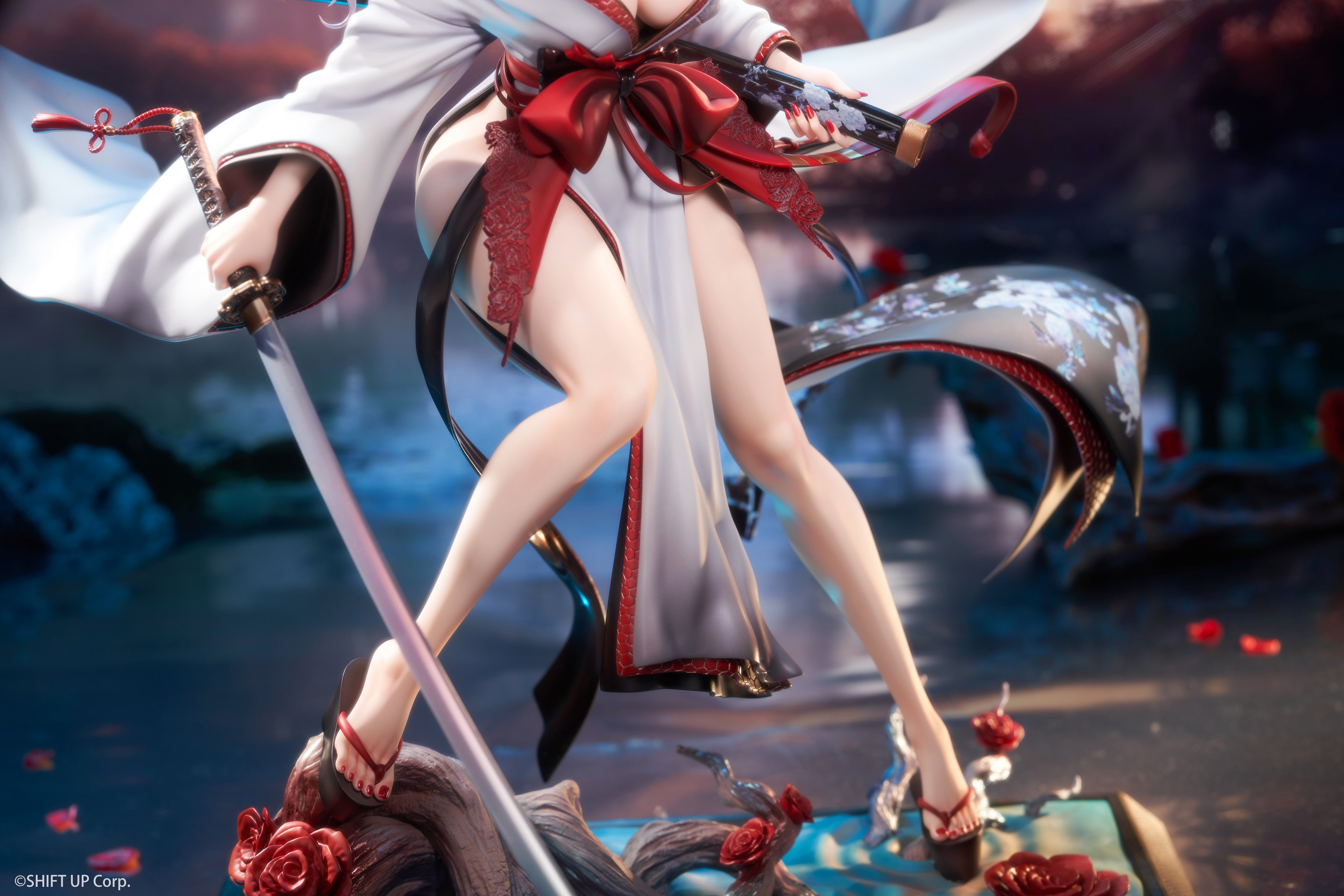 PRE-ORDER Hobby Sakura - Goddess of Victory: Nikke - Scarlet: Black Shadow Longing Flower DX Ver. 1/4