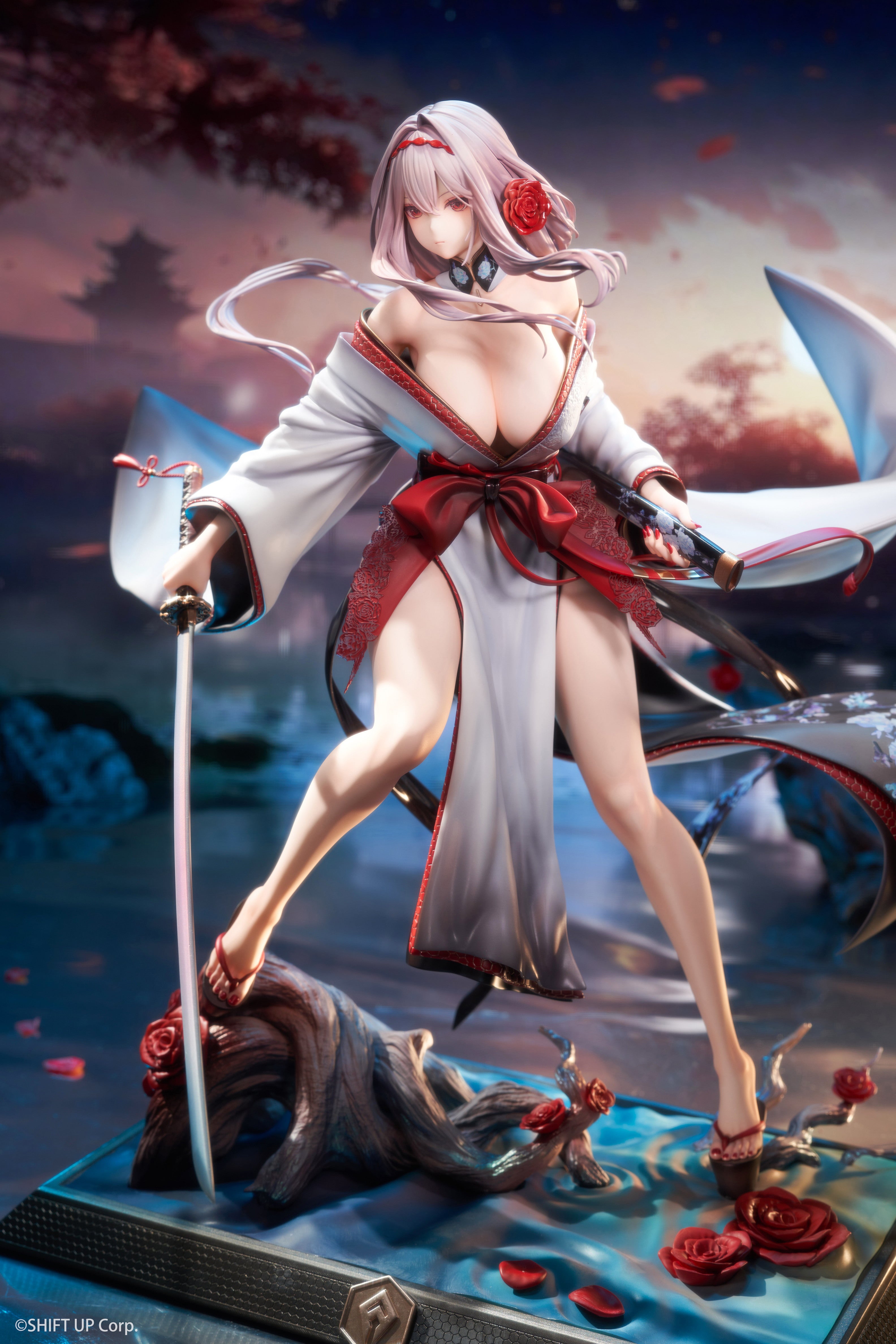PRE-ORDER Hobby Sakura - Goddess of Victory: Nikke - Scarlet: Black Shadow Longing Flower DX Ver. 1/4