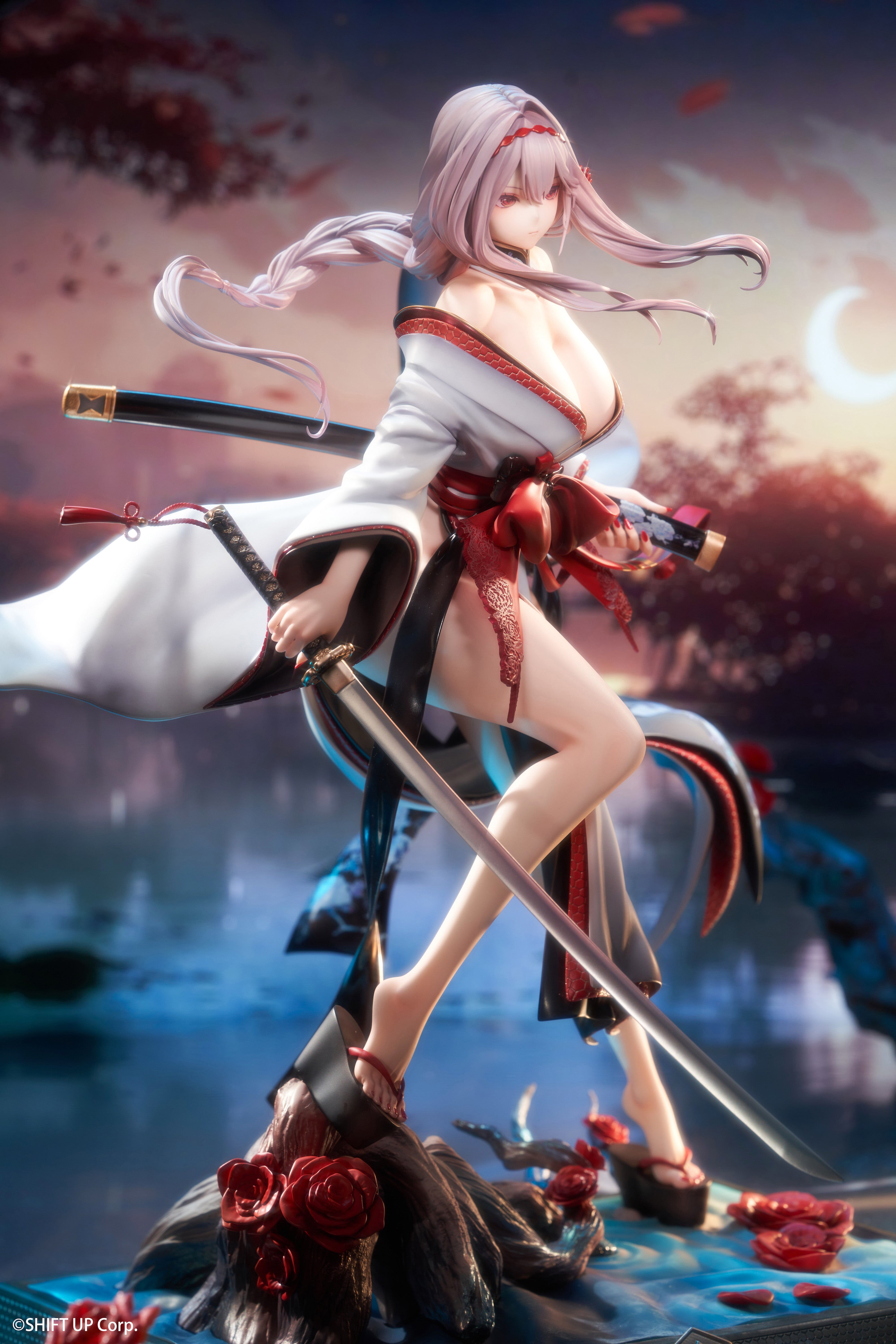 PRE-ORDER Hobby Sakura - Goddess of Victory: Nikke - Scarlet: Black Shadow Longing Flower DX Ver. 1/4