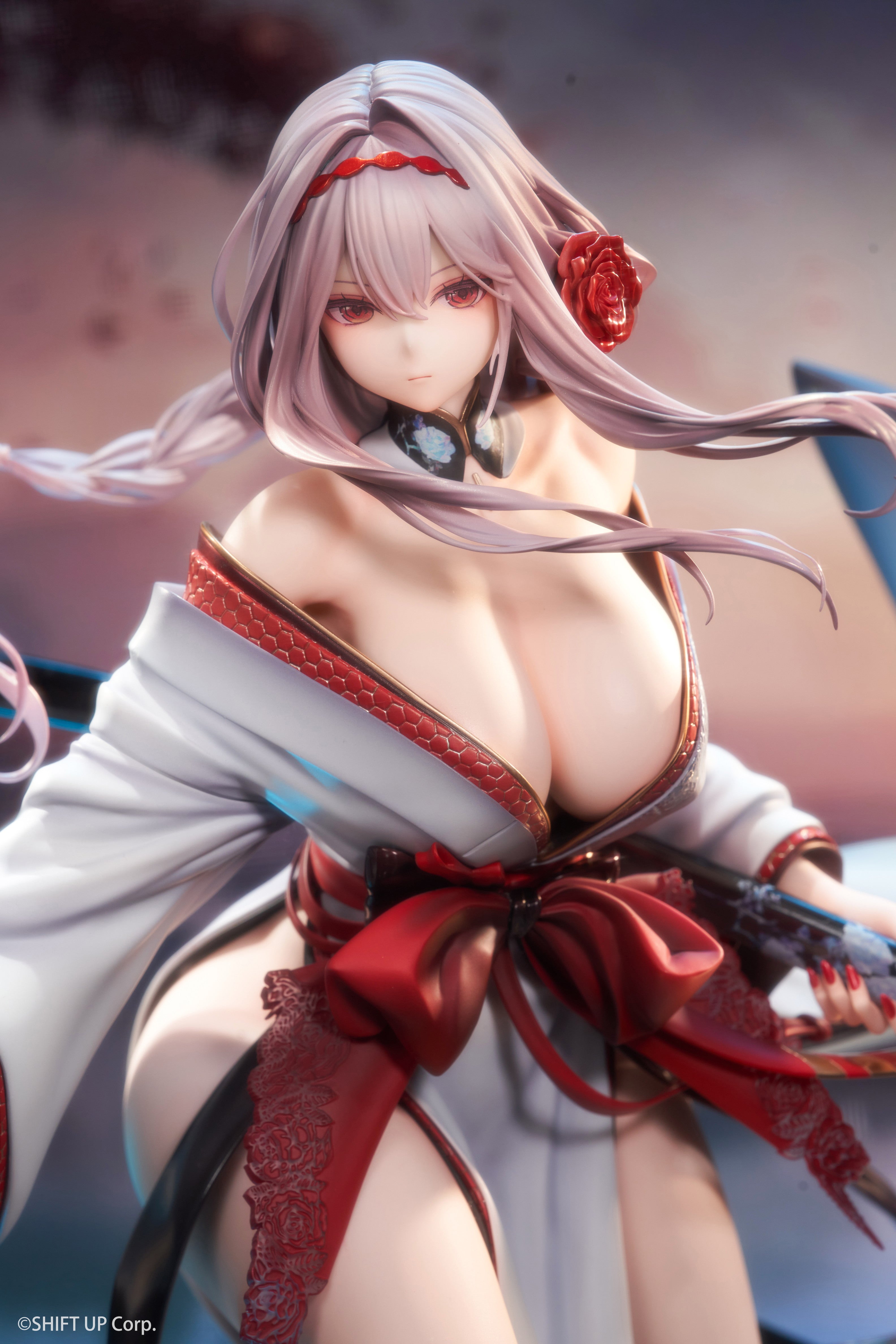 PRE-ORDER Hobby Sakura - Goddess of Victory: Nikke - Scarlet: Black Shadow Longing Flower DX Ver. 1/4