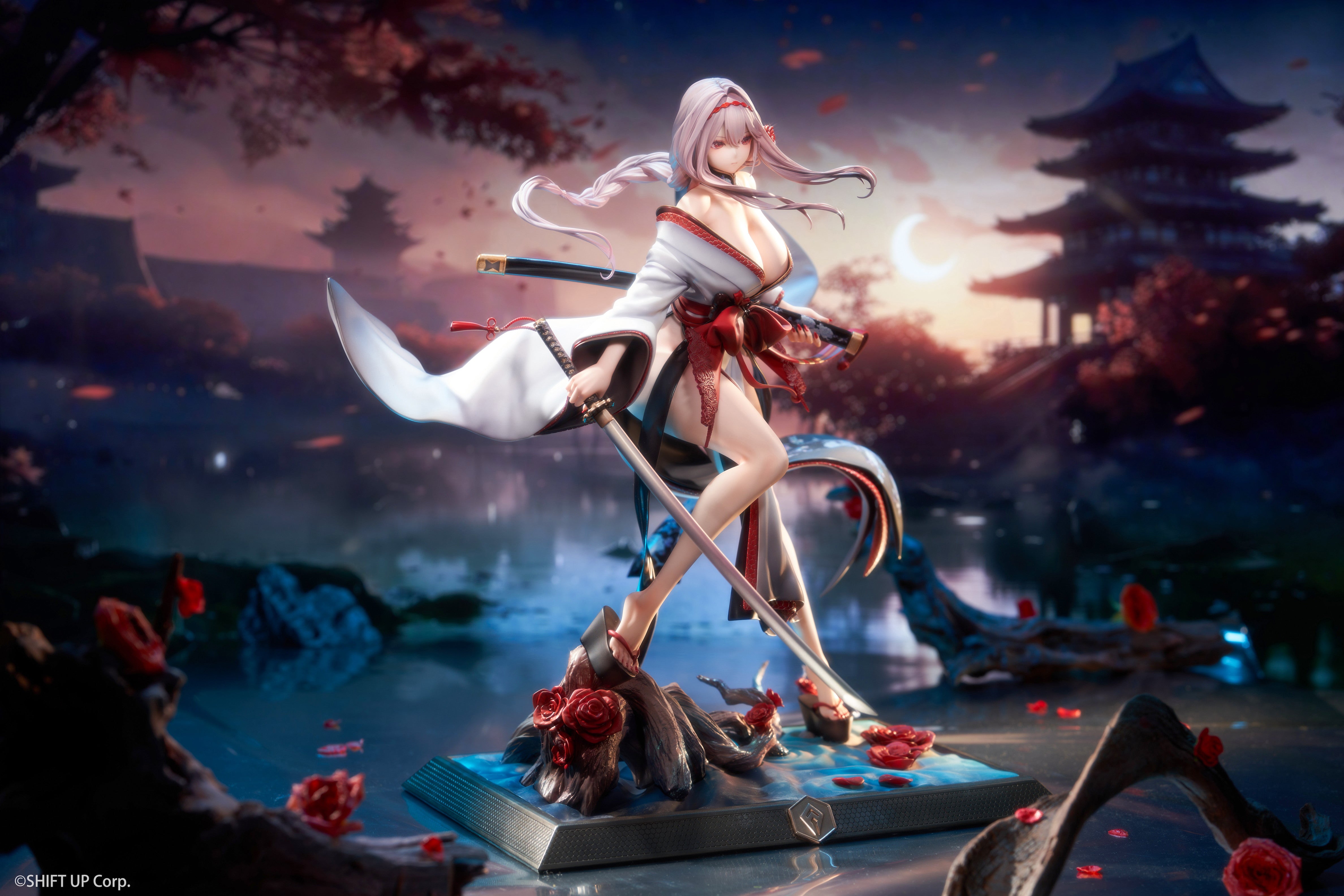 PRE-ORDER Hobby Sakura - Goddess of Victory: Nikke - Scarlet: Black Shadow Longing Flower DX Ver. 1/4