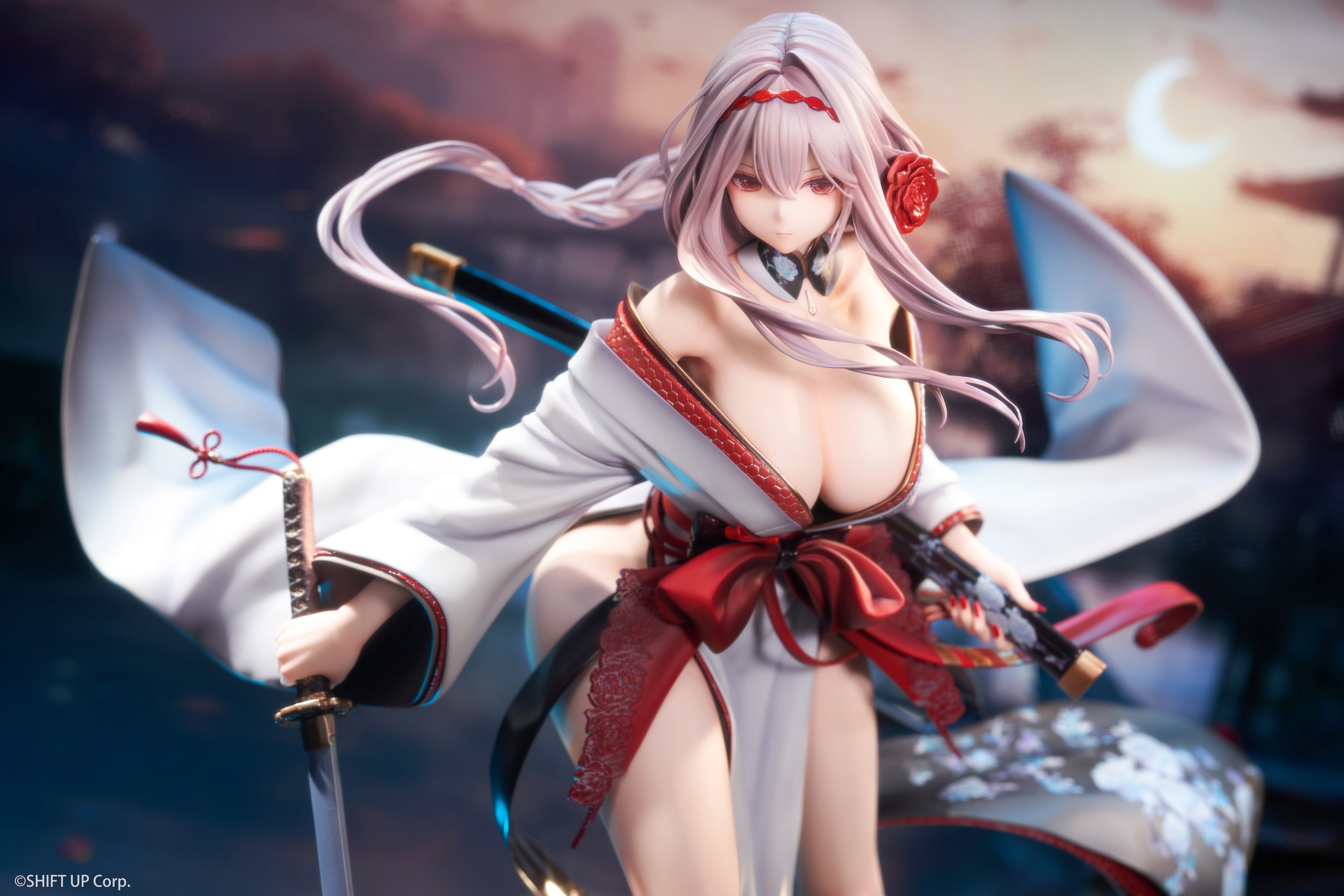 PRE-ORDER Hobby Sakura - Goddess of Victory: Nikke - Scarlet: Black Shadow Longing Flower DX Ver. 1/4