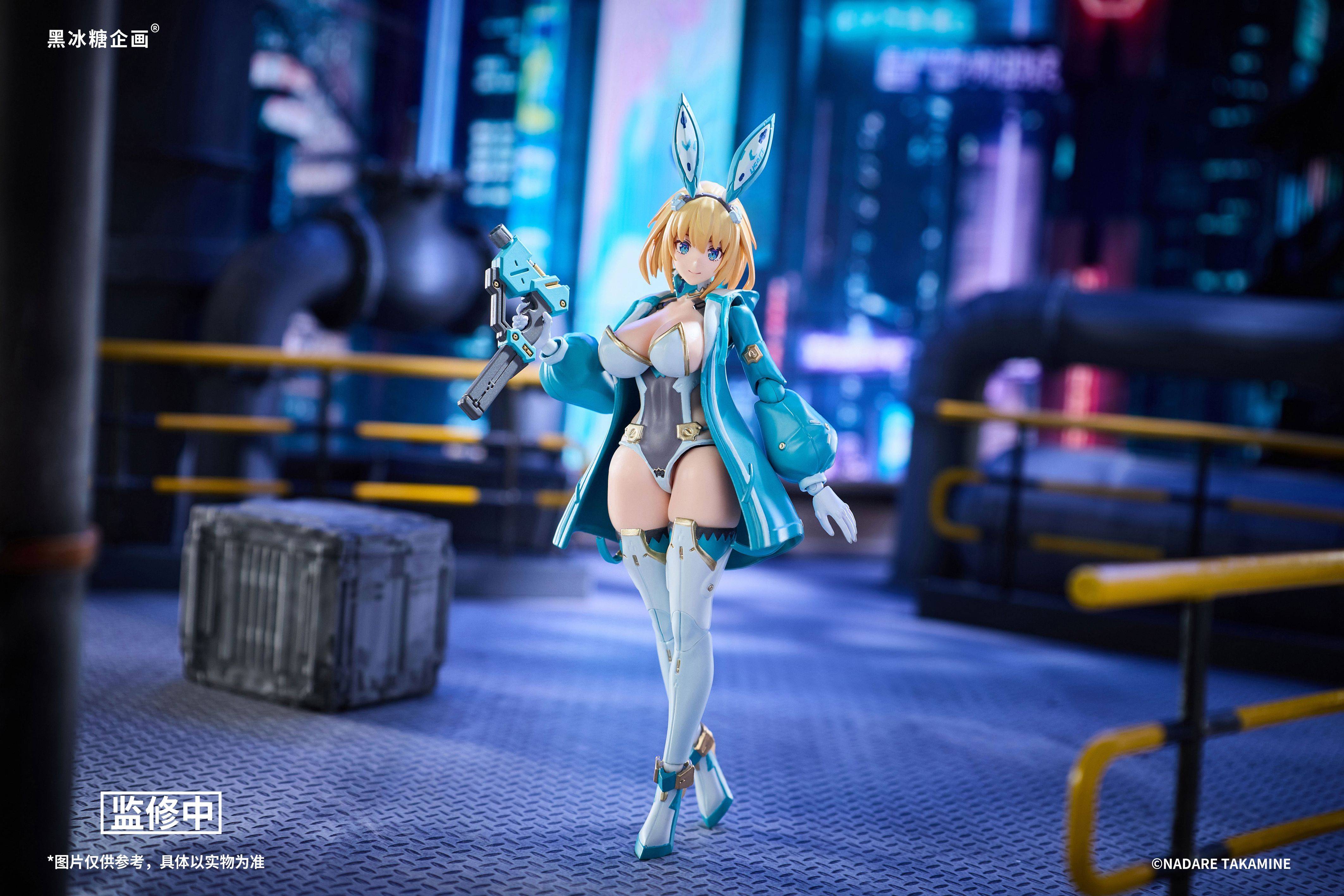 SPECIAL ORDER BLACK CRYSTAL CANDY PROJECT - BUNNY SUIT PLANNING - Sophia F. Shirring: Blue Hoodie Edition 1/12 [JP]