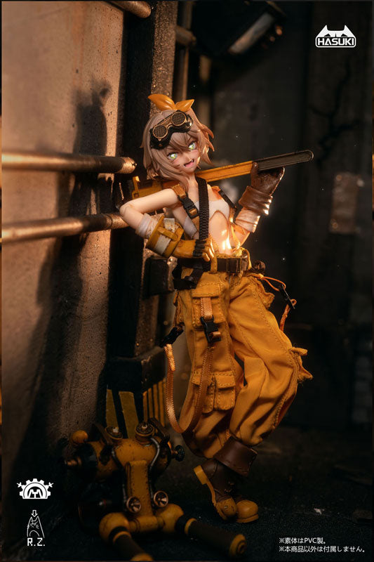 PRE-ORDER Hasuki - pocket art Series PA007 - Mechanic Fiona 1/12