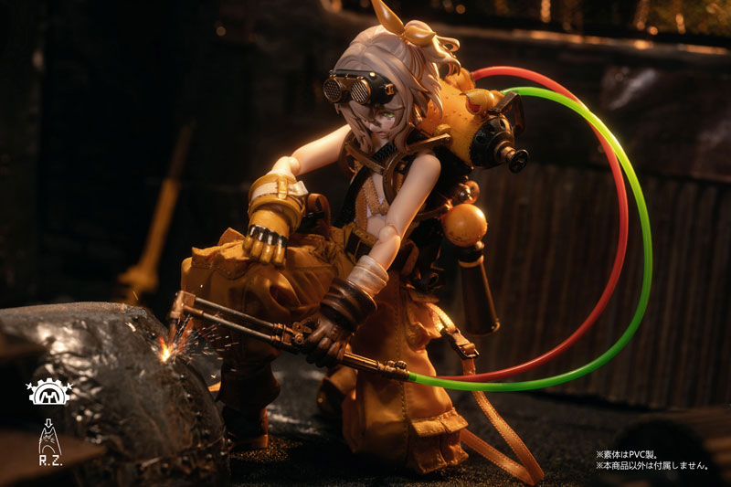 PRE-ORDER Hasuki - pocket art Series PA007 - Mechanic Fiona 1/12