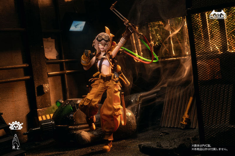 PRE-ORDER Hasuki - pocket art Series PA007 - Mechanic Fiona 1/12