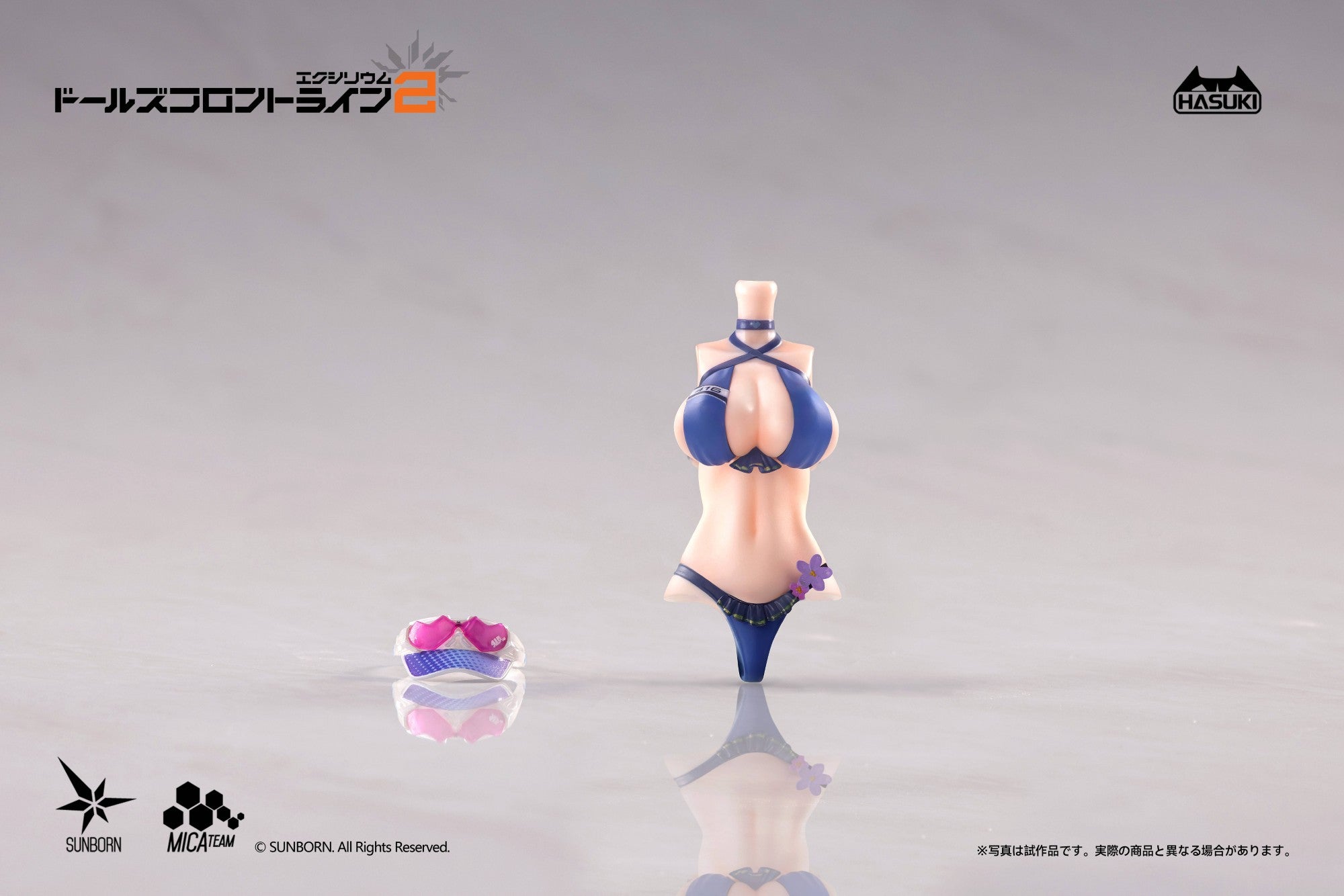 SPECIAL ORDER HASUKI - pocket art PA013 - Girls' Frontline 2: Exilium - Klukai: Cerulean Breaker Ver. Deluxe Edition 1/12 [JP]